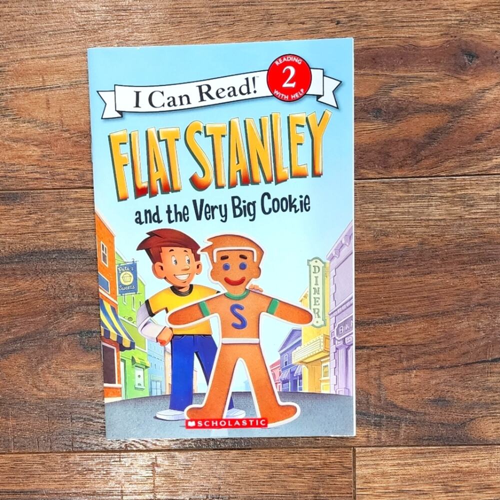 Flat Stanley and the Very Big Cookie Illustrated Fiction Paperback Book Series